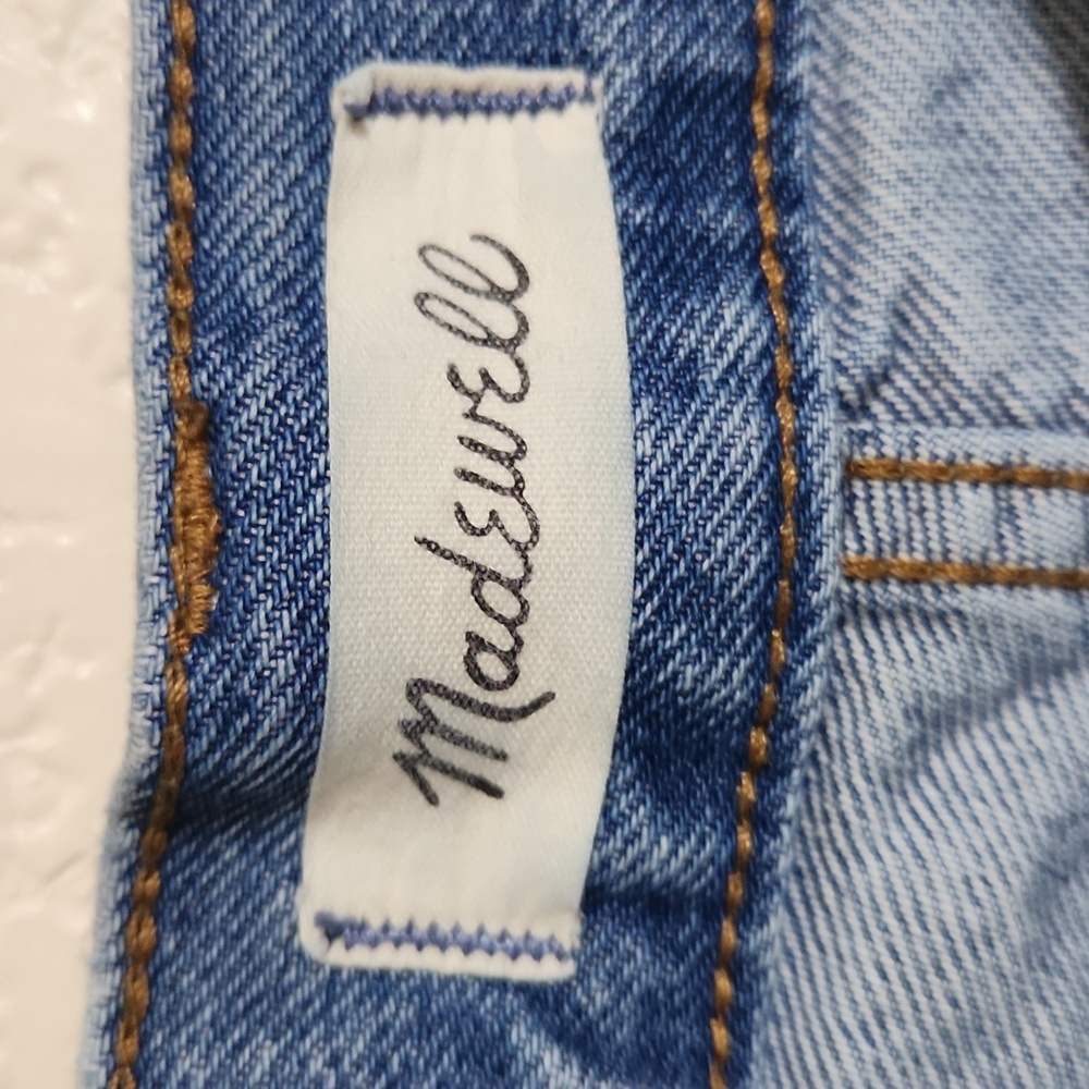 Madewell The Highest-Rise Momjean in Glencoe Wash Size 25 - Picture 6 of 14